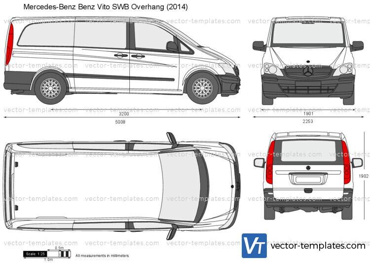 Mercedes-Benz Vito SWB Overhang