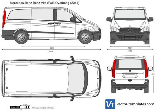 Mercedes-Benz Vito SWB Overhang