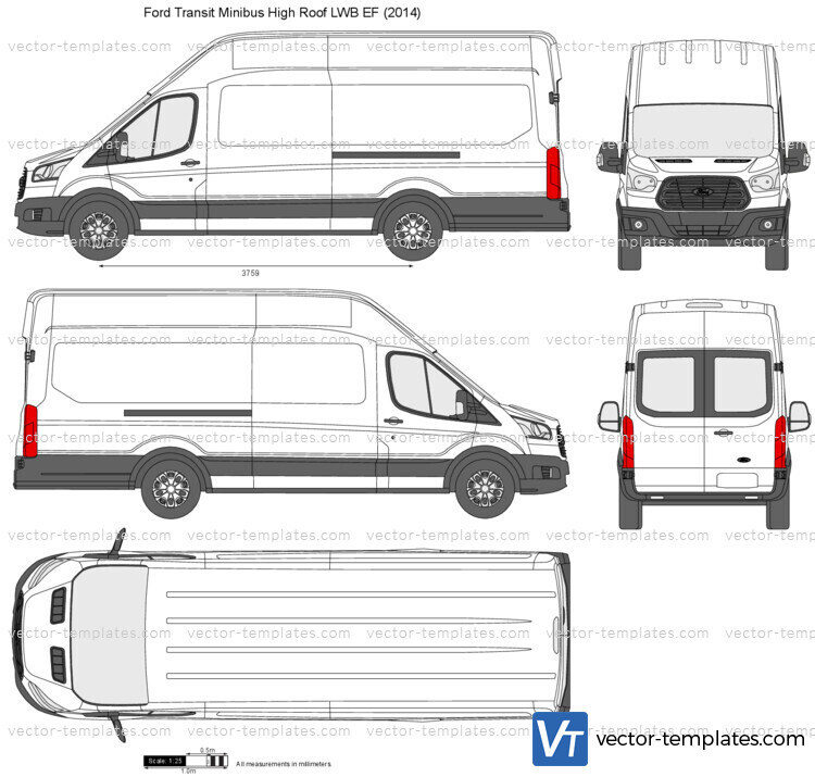 Ford Transit Minibus High Roof LWB EF