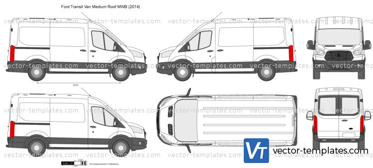 Ford Transit Van Medium Roof MWB