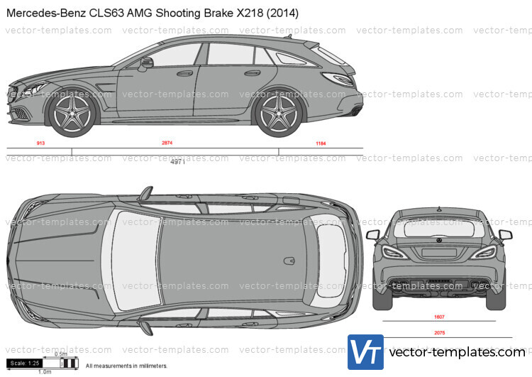 Mercedes-Benz CLS63 AMG Shooting Brake X218