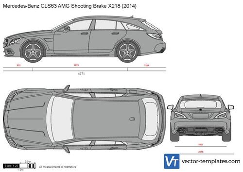 Mercedes-Benz CLS63 AMG Shooting Brake X218