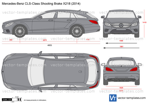 Mercedes-Benz CLS-Class Shooting Brake X218