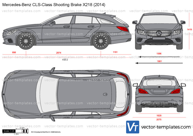 Mercedes-Benz CLS-Class Shooting Brake X218