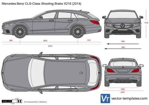 Mercedes-Benz CLS-Class Shooting Brake X218