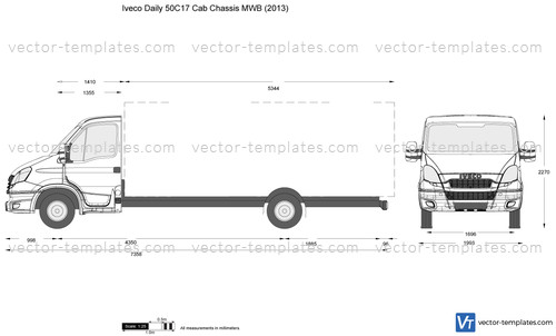 Iveco Daily 50C17 Cab Chassis MWB