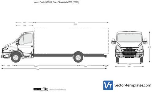 Iveco Daily 50C17 Cab Chassis MWB