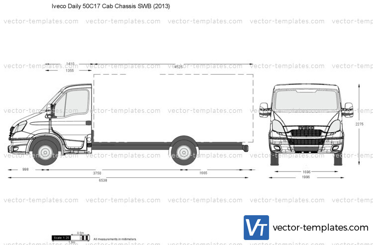 Iveco Daily 50C17 Cab Chassis SWB