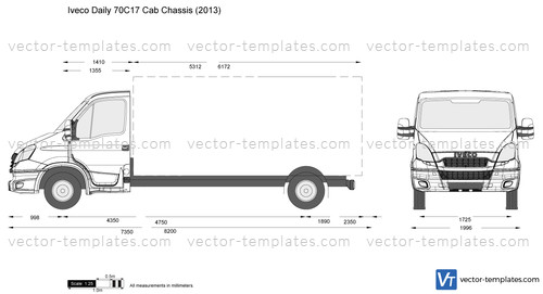 Iveco Daily 70C17 Cab Chassis