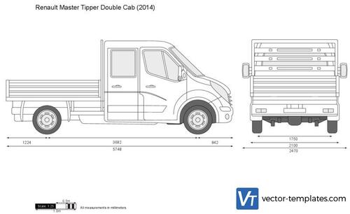 Renault Master Tipper Double Cab