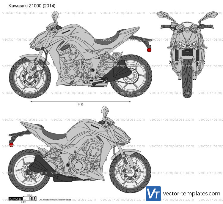 Kawasaki Z1000 from 2014 present