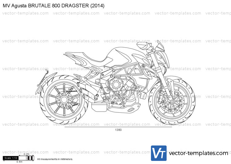 MV Agusta BRUTALE 800 DRAGSTER