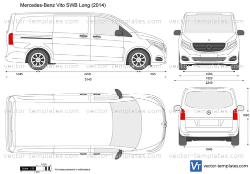 Mercedes-Benz Vito SWB Long W447