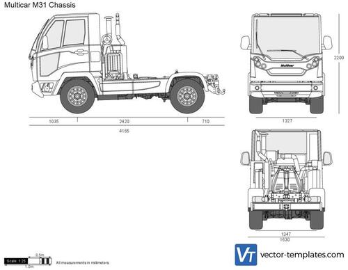 Multicar M31 Chassis