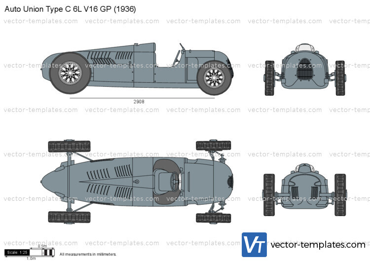 Auto Union Type C 6L V16 GP
