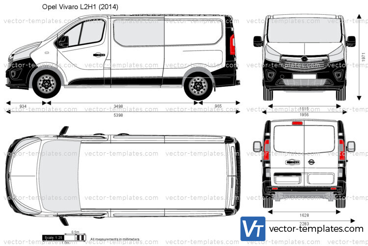 Opel Vivaro L2H1 Combi