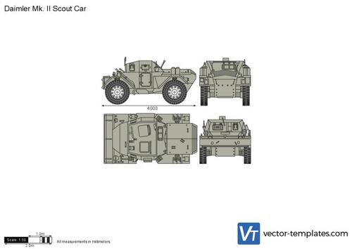 Daimler Mk. II Scout Car