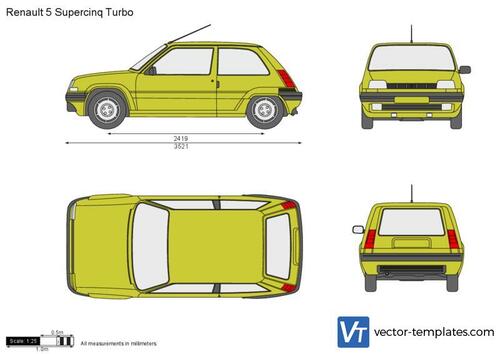 Renault 5 Supercinq Turbo