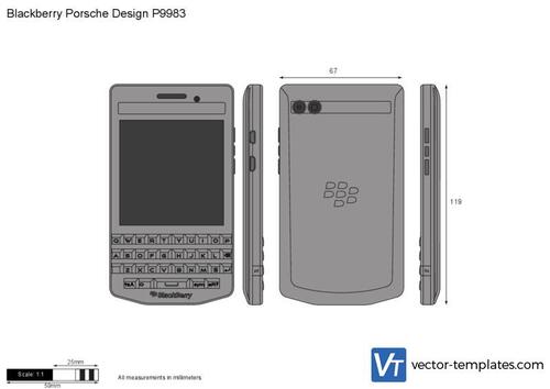 Blackberry Porsche Design P9983