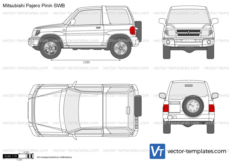 Mitsubishi Pajero Pinin SWB