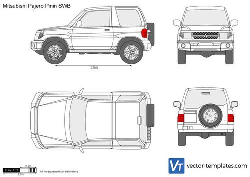 Mitsubishi Pajero Pinin SWB