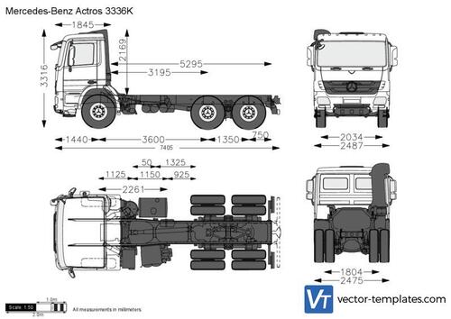 Mercedes-Benz Actros 3336K