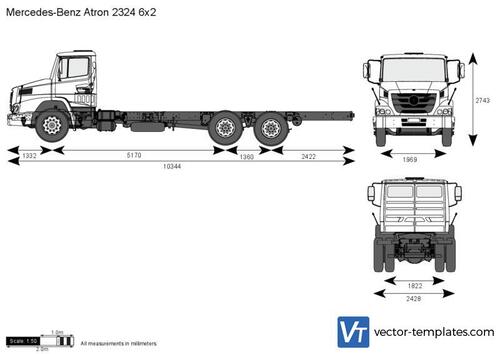 Mercedes-Benz Atron 2324 6x2