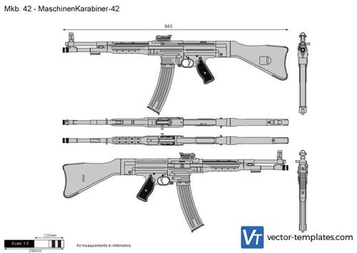 Mkb. 42 - MaschinenKarabiner-42