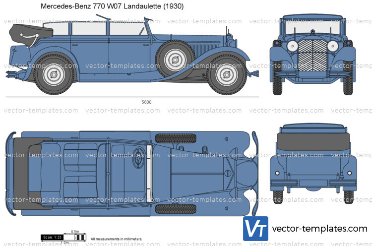 Mercedes-Benz 770 W07 Landaulette