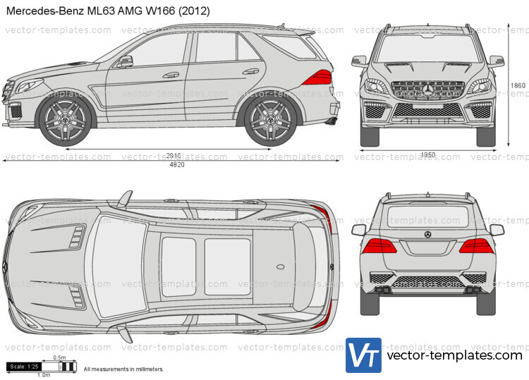 Mercedes-Benz ML63 AMG W166