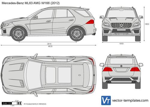 Mercedes-Benz ML63 AMG W166