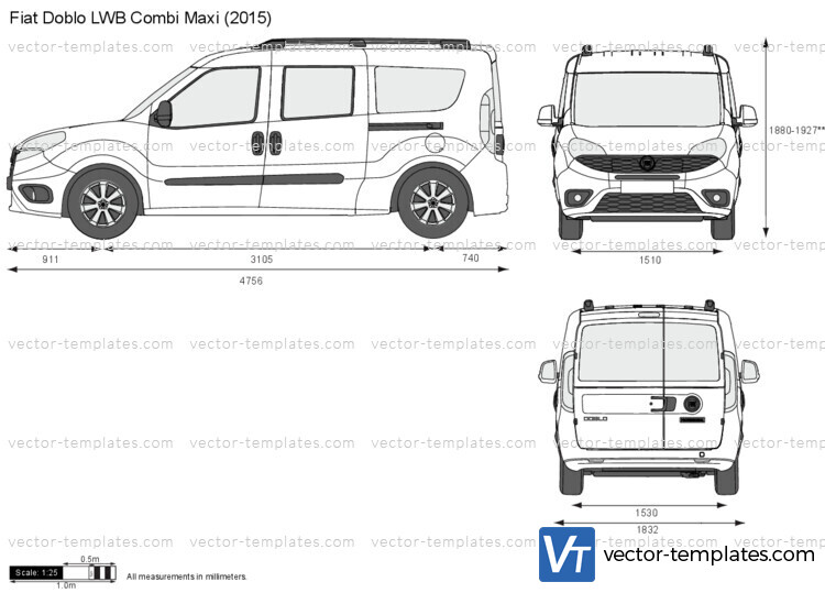 Fiat Doblo LWB Combi Maxi