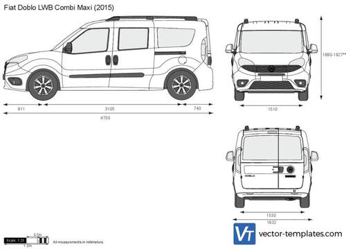 Fiat Doblo LWB Combi Maxi