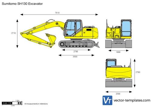 Sumitomo SH130 Excavator