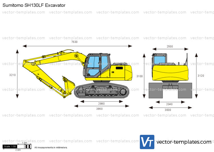 Sumitomo SH130LF Excavator