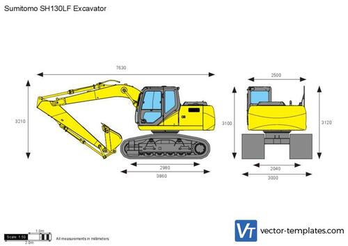 Sumitomo SH130LF Excavator