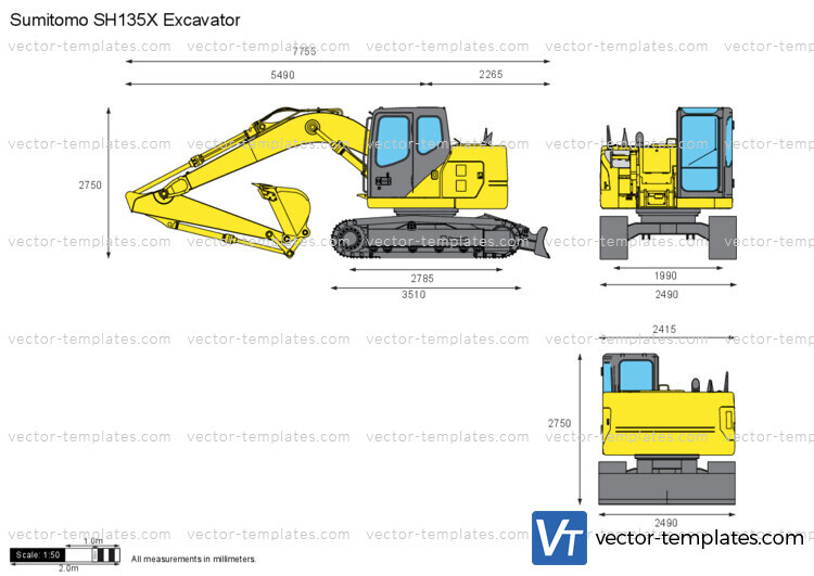 Sumitomo SH135X Excavator