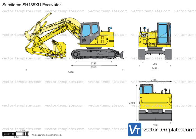 Sumitomo SH135XU Excavator