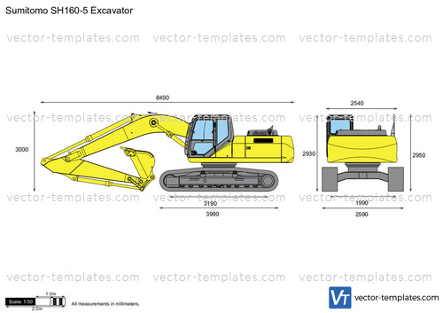 Sumitomo SH160-5 Excavator