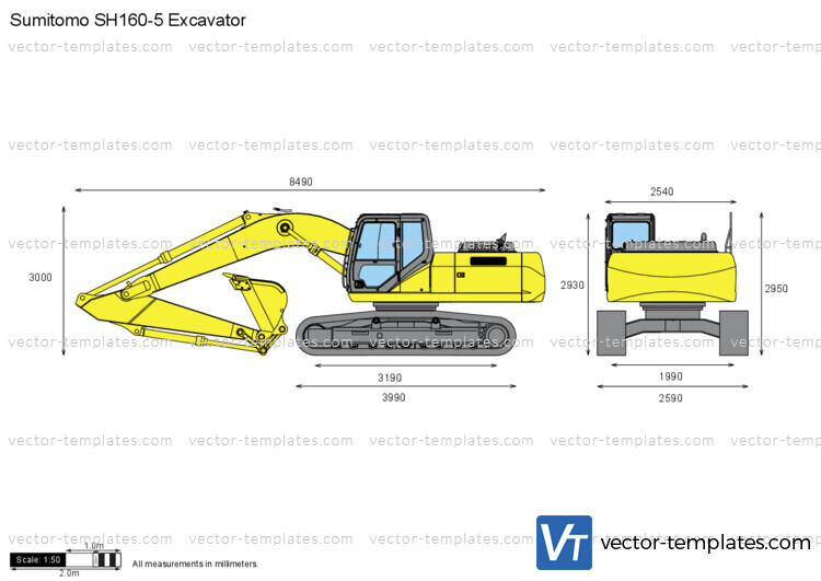 Sumitomo SH160-5 Excavator