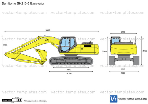 Sumitomo SH210-5 Excavator