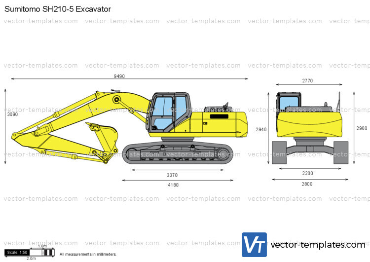 Sumitomo SH210-5 Excavator