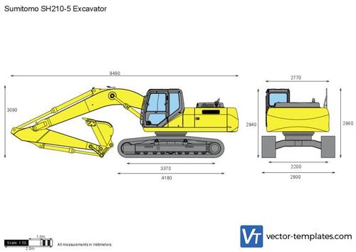 Sumitomo SH210-5 Excavator