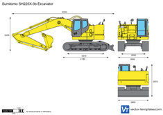 Sumitomo SH225X-3b Excavator