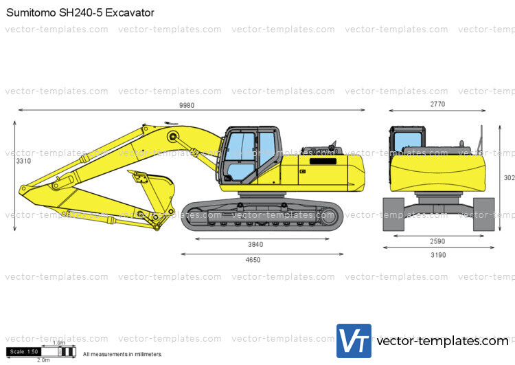 Sumitomo SH240-5 Excavator