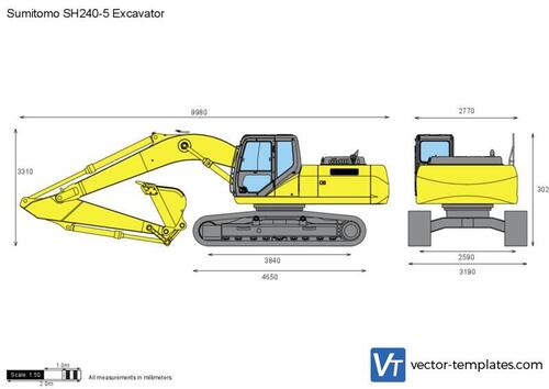 Sumitomo SH240-5 Excavator