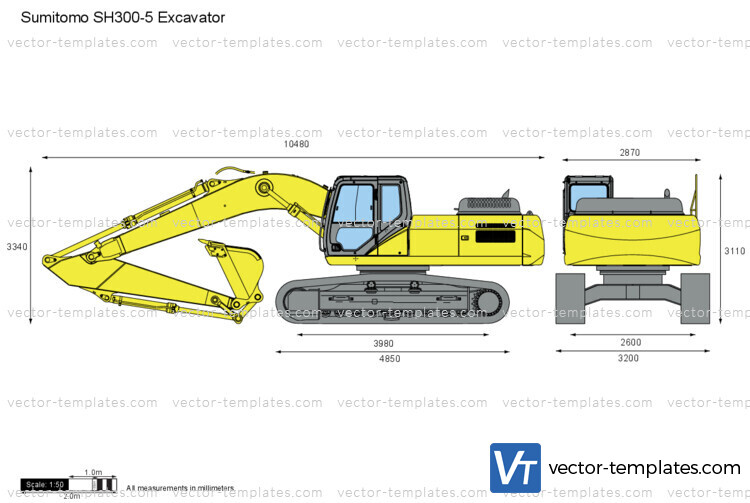 Sumitomo SH300-5 Excavator