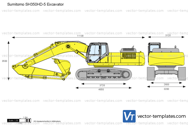 Sumitomo SH350HD-5 Excavator