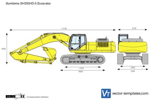 Sumitomo SH350HD-5 Excavator