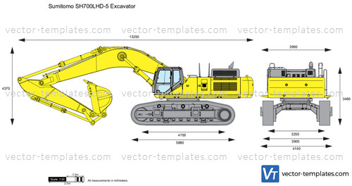 Sumitomo SH700LHD-5 Excavator